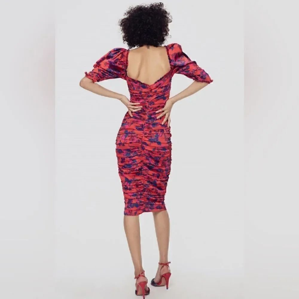 NEW FOR LOVE AND LEMONS MONET MIDI DRESS - Picture 4 of 4